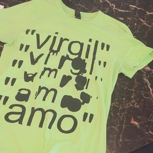 Off-White Shirts - Virgil Abloh MCA Chicago T-Shirt Off-White Shirts - Virgil Abloh MCA Chicago T-Shirt